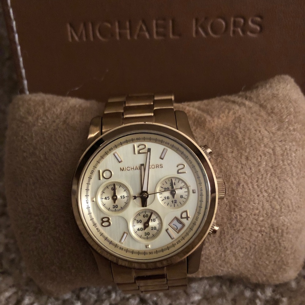 Michael Kors gold watch